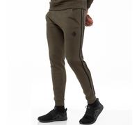 Enzo Wheels Pantalon de jogging Slim Fit en fleece avec poignets