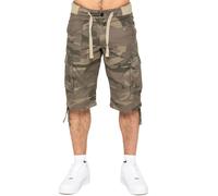 Enzo Shorts Cargo Camo Beige Kaki Gris Léger Été Poche