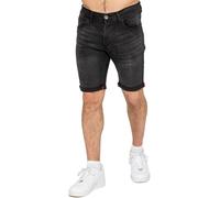 Enzo Shorts en Jean Coton Extensible Slim Fit Été Pantalon mi-cuissard