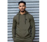 Enzo Sweat à Capuche Homme Enzo Pull En Polaire Fleece Noir Gris Bleu Vert