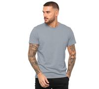 Enzo T-Shirts Homme Manches Courtes Col Rond Coton Uni Coupe Régulière