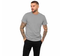 Enzo T-Shirts Homme Manches Courtes Col Rond Coton Uni Coupe Régulière