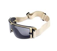 EnzoDate Balistiques X800 armée Lunettes de sécurité 3 Lens Kit Lunettes de Soleil Militaires anit-UV Combat War Game Auto avec Le Cas