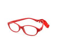 EnzoDate Garçon Lunettes Cadre Avec Taille De Sangle 50/16 Monobloc Sans Vis Sécurisé, Bendable, Girls Flexible Lunettes pour filles à partir de 9