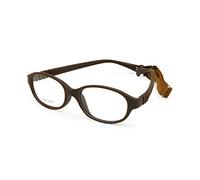 EnzoDate Garçon Lunettes Cadre Avec Taille De Sangle 50/16 Monobloc Sans Vis Sécurisé, Bendable, Girls Flexible Lunettes pour filles à partir de 9