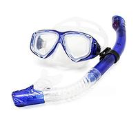 EnzoDate Optique Diving Gear Kit myopie Tuba situé, Force différente pour Chaque œil, Masque de plongée Top Sec Myope