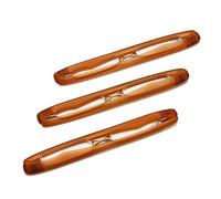 EnzoDate Pack de 3 Lunettes de Lecture Pliantes Mini Lecteur de Poche Lunettes Presbytes +1.0 à +3.5 (Cuivre, 2.5, Dioptres)