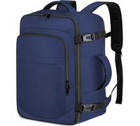 ENZOSUM Bagage Cabine 45x36x20 pour Easyjet Sac à Dos Voyage 30L Bagage à Main Homme Femme Sous Siège Valise Cabine Sac à Dos pour Ordinateur Portable 15.6 Pouces Bleu
