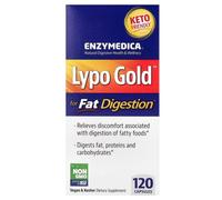 Enzymedica Lypo Gold, Enzymes digestives - 120 gélules