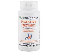 Enzymes digestives | 90 gélules végétales | Complément alimentaire | Analyse effectuée par un laboratoire tiers | Heiltropfen®