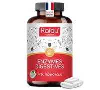 Enzymes Digestives en Gélules Gastrorésistantes - Enzymes Digestives avec Lactase, Bromélaïne, Papaïne, Amylase, Protéase, Lipase & Probiotiques - Sans Additifs, Sans Gluten - 90 Gélules