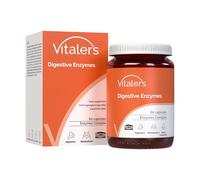 Enzymes digestives Vitaler's - 60 gélules, Végétalien, 2 mois de supplémentation, Sans conservateur, Composition pure