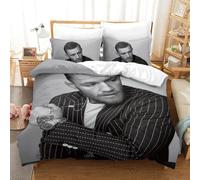 EOASNRTCB 3D Impression Conor McGregor Housse De Couette Literie Housse De Couette Et Taie d'oreiller Microfibre Jeunes Et Garçons Et Filles Enfants Parures De Lit Single（140x200cm）