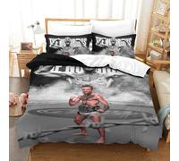 EOASNRTCB Housse De Couette De Conor McGregor,Parure De Lit McGregor,Impression 3D Microfibre Ensemble De Cadeaux,pour Les Garçons Et Les Filles Single（140x200cm）