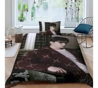 EOASNRTCB Housse De Couette De Vernon,Parure De Lit Seventeen,Impression 3D Microfibre Ensemble De Cadeaux,pour Les Garçons Et Les Filles Single（135x200cm）