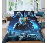 EOASNRTCB Parure De Lit avec Housse De Couette Et Taie d'oreiller, Motif Lewis Hamilton Imprimé 3D, Lit avec Housse De Couette Et Taie d'oreiller, Microfibre Double（200x200cm）
