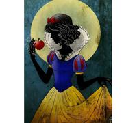 EOBROMD Diamant Peinture Princesses 5D DIY Kit 30x40 cm