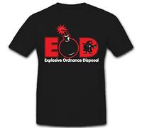 EOD Explosive Ordnance Disposal - T-Shirt # 6587 - Noir - X-Large