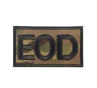 EOD Multicam Explosive Ordnance Disposal Army Tactical Cordura Fastener Patch