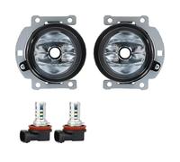 Eofooq Feu Avant Antibrouillard Ensemble De Phare Antibrouillard Avec Ampoule Pour Mitsubishi Pour Outlander Pour Sport RVR Et ASX 2007-2015 8321A467 Phare automobile(Pair With LED M10)