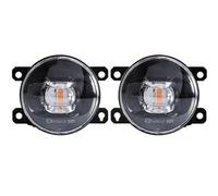 Eofooq Feu Avant Antibrouillard Phare Antibrouillard 12V Pour Mitsubishi Pour Outlander Pour ASX Pour Pajero Pour Grandis Pour Galant Pour V90 2003-2016 Phare automobile(Yellow)