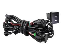 Eofooq Feu Avant Antibrouillard Phare Antibrouillard Avant Halogène 55W/100W Pour Land Pour Rover Pour Range Pour Rover Pour Sport Pour Discovery 2006-2014 Phare automobile(Harness Wire)