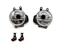 Eofooq Feu Avant Antibrouillard Phare Antibrouillard LED Pour Toyota Pour RAV4 2016-2018 Câble Interrupteur Grille Cache Cadre Phare automobile(LED lamp)