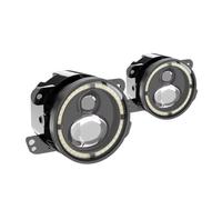 Eofooq Feu Avant Antibrouillard Phare Antibrouillard Rond À LED De 4 Pouces Pour Land Pour Rover Pour Defender 90 Et 110 Phare automobile