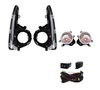 Eofooq Feu Avant Antibrouillard Phares Antibrouillard À LED Avec Feux De Jour Et Interrupteurs Intégrés Pour Toyota Vitz Et Pour Yaris 2018 (12 V) Phare automobile(LED Yellow)