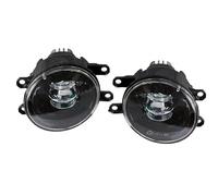 Eofooq Feu Avant Antibrouillard Phares Antibrouillard LED 3,5 Pouces 12 V Pour Toyota Pour Verso Pour Fortuner Pour Yaris Pour Land Pour Cruiser (2005-2019) Phare automobile(Led White C)