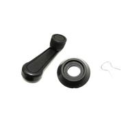 Eofooq Kit Lève-vitre Accessoires universels pour voiture, connexion de fenêtre de voiture, poignée de lève-vitre, manivelle de porte, poignée de levier, remplace Régulateur Vitre(Black)