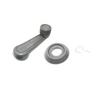 Eofooq Kit Lève-vitre Lève-vitre De Voiture À Manivelle, Poignée De Porte Universelle À Levier, Couleur Régulateur Vitre(Gray)
