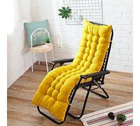 Eogrokerr Coussin de Chaise Longue Classique pour Jardin, Terrasse, Voyage, Vacances, Intérieur ou Extérieur (11,48 x 155 cm)