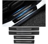 EOIRQRJID 4 Pièces Voiture Porte Protection Seuil, pour Audi A8 (D5) 2017-2021 Anti-Rayures Seuil Portière Voiture Protection Bande