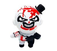 Eoixuqba 18 X 25 Cm Coussin Art The Clown Terrifier Anime Figurine De Film d'horreur en Peluche pour Fans, Figurine D'anime Sanglante Douce, Jouet en Peluche De Figurines d'horreur