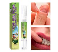 Eoixuqba Arrêter De Ronger Les Ongles | Vernis À Ongles Anti-Morsure 4ml | Arrêt Succion Pouce Soins Cuticules Adulte Enfant Garçon Fille