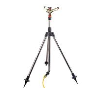 Eoixuqba arroseur raotatif sur trépied Arroseurs Rotatif 360 ° ABS Arroseur de pelouse 45x45x90cm arroseurs de pelouse Rotatif Couverture étendue pour pelouses, Serre et terrasse, Refroidissement