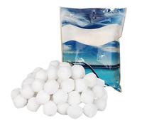 Eoixuqba Balles filtrantes pour piscine - Balles filtrantes pour systèmes de filtration à sable - Balle filtrante réutilisable - Haute résistance - Pour éliminer la mousse - Absorbe l'huile - Pour