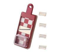 Eoixuqba Découpe-Légumes | Râpe et Découpeur 4 en 1 pour Aliments - Râpe à Ail Anti-Dérapante - pour les Légumes, Fruits, Fromage, Oignon, Pomme de Terre, Carotte, Ail, Cuisine, Restaurant et Salade