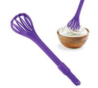 Eoixuqba Fouet à œufs - Mélangeur à œufs en forme de pince alimentaire, outil de cuisine portable, gadget de préhension pour salade, nouilles, pain, pâte matcha, lait, farine