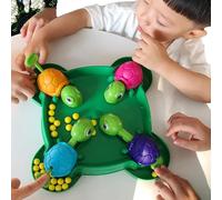 Eoixuqba Hungry Tortue mange des haricots - 23 x 23 x 5 cm - Jeu de Tortues Hungry - En ABS - Jeu de société - Pour réunions de famille