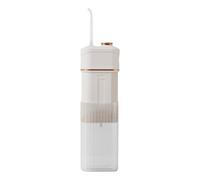 Eoixuqba Hydropulseur portable - Hydropulseur électrique étanche de 200 ml | Irrigateur électrique avec 3 modes de nettoyage des dents rechargeable pour un voyage quotidien et une nuit
