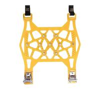 Eoixuqba Lot de 6 chaînes de traction pour pneus - Câble de sécurité pour le stationnement, la récupération de véhicules, le camping, la montagne, les voyages, le temps froid