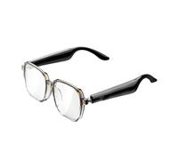 Eoixuqba Lunettes Intelligentes | Protection UV sans Fil | Lunettes de Traduction intelligentes - pour Hommes, Femmes, Jeunes, Fils, Filles, Famille, Amis, Maison, Voyages et Affaires, école, réunion