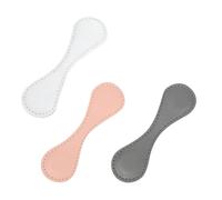 Eoixuqba Marque-page en cuir magnétique | Lot de 3 pinces à pages de lecture - Marque-page magnétique,pour bibliothèques, école, bureau, étude biblique, enseignants, étudiants, hommes et femmes