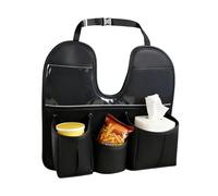 Eoixuqba Organisateur Pour Siège Arrière De Voiture,Grand En Cuir Avec Porte-Tablette Et Porte-Gobelet | Organisateur Pour Dos De Siège Accessoires Auto | Pour Camion SUV Berline Intérieur Jouets