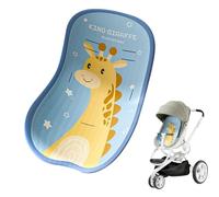 Eoixuqba Tampon de refroidissement pour bébé, tapis de refroidissement de la poussette - Coussin de glace pour bébé du siège d'auto | Fixation à double crochet, Toddler Travel nécessité pour le