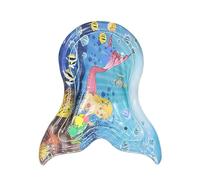Eoixuqba Tapis de jeu à capteur d'eau, tapis de jouet sensoriel à eau | Jouets sensoriels interactifs à coussin d'eau d'été | Développement précoce intérieur et extérieur, capteur intégré, centre de
