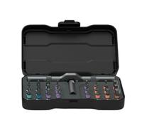 Eoixuqba Tournevis à cliquet, boîte à outils avec cliquet - Clé à molette multifonction portable pour électronique, maison, meubles, voiture, construction