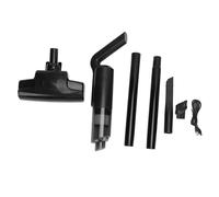 EOJDDPA Aspirateur à Main Puissant 120 W 9000 Pa Rechargeable sans Fil Portable Mini aspirateur avec Tube d'extension Amovible Brosse de Sol pour Voiture, Maison, Bureau, matériau ABS, (Noire)